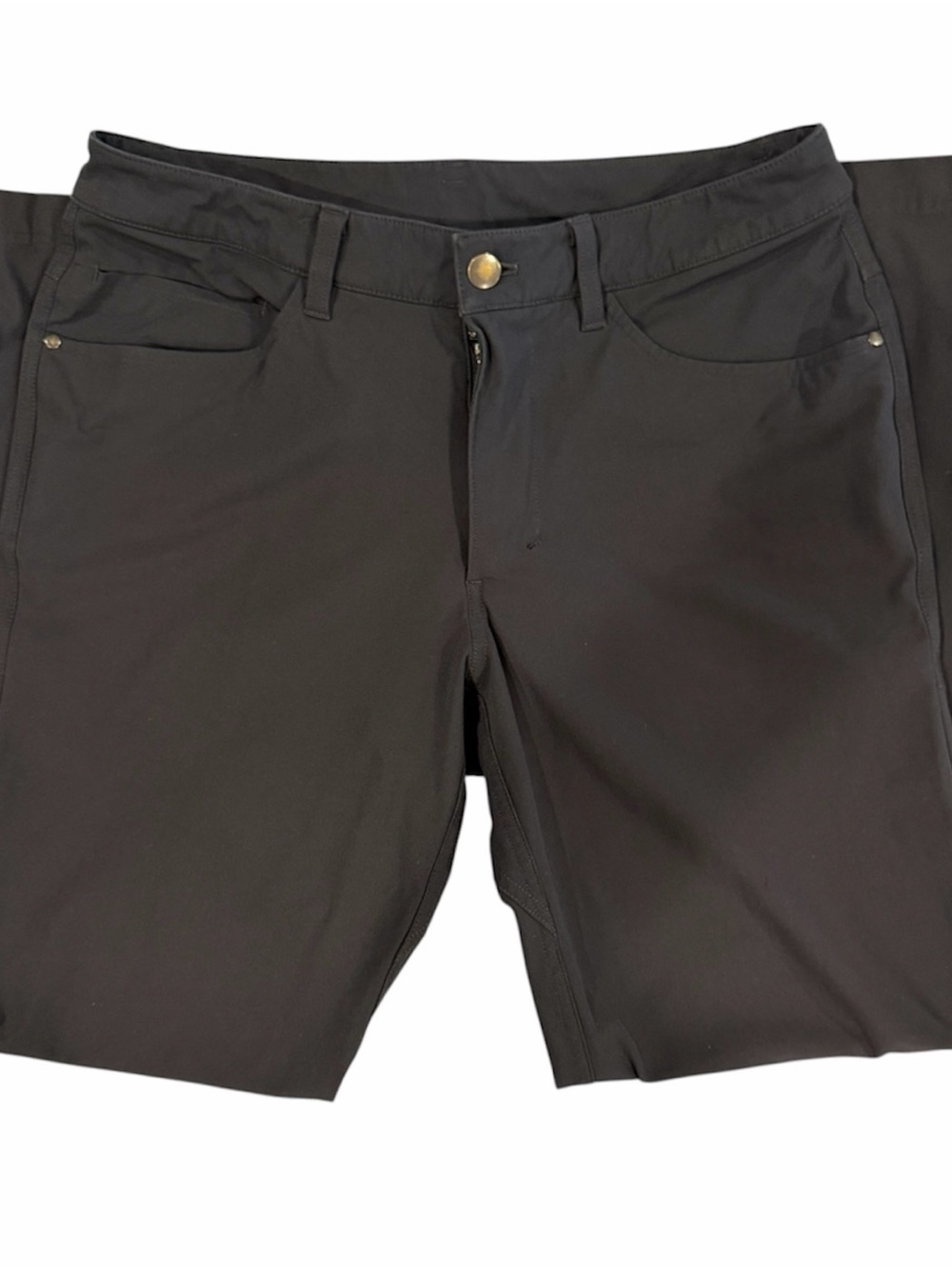 lululemon Men's ABC Pant (Classic Fit) Black/Dark Charcoal 30” waist 28” Length